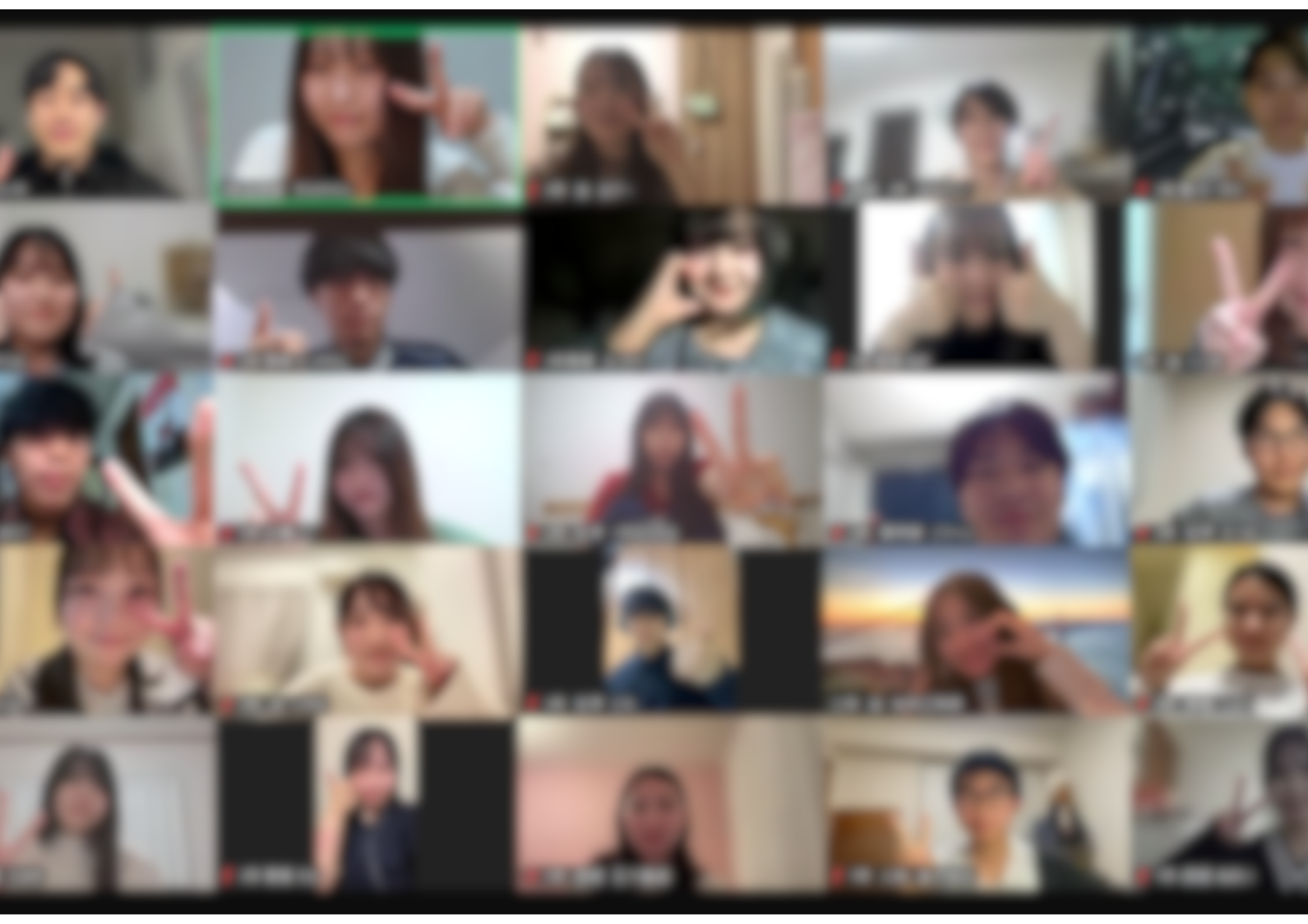 オンライン新歓の写真